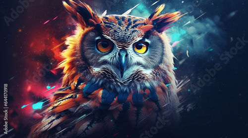 owl in the night