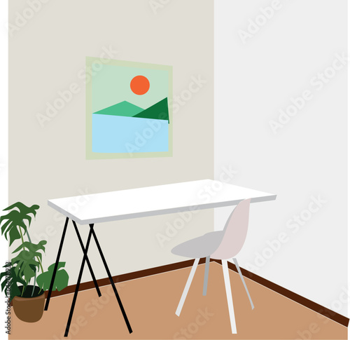 Study room ,office room