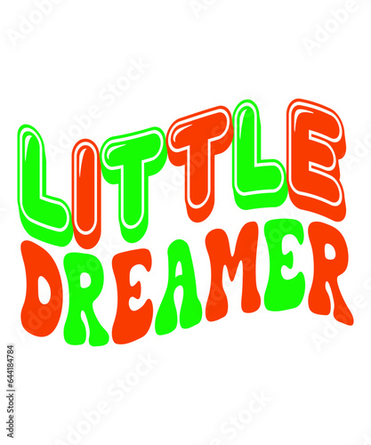 Little Dreamer Retro SVG
