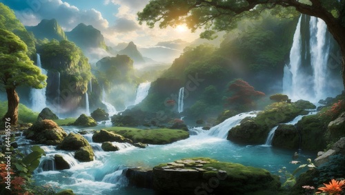 Exploring the Natural Beauty of Waterfalls © abdilahe