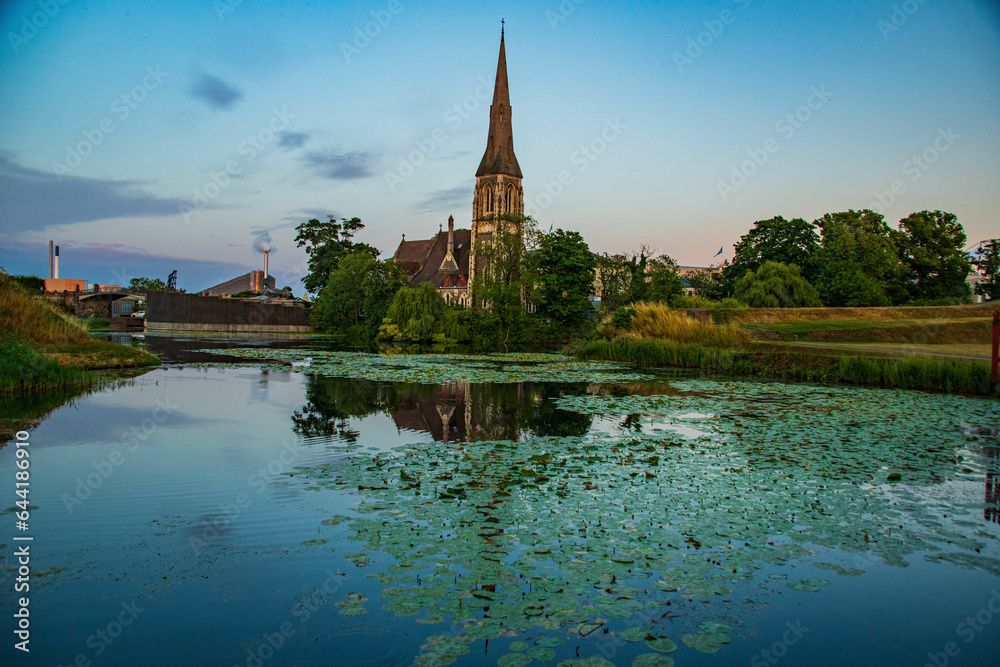 church on the river