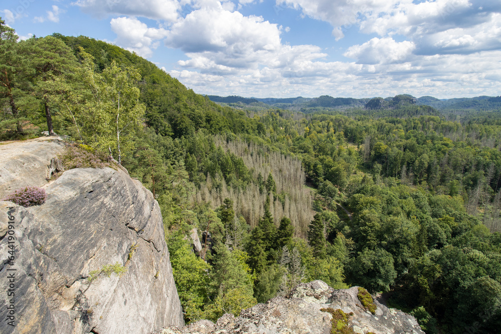 Aussicht vom 'Neuen Wildenstein' Aussicht vom 'Neuen Wildenstein'