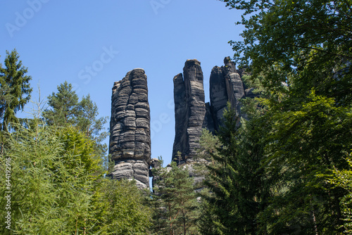 Affensteine im Nationalpark Sächische Schweiz photo