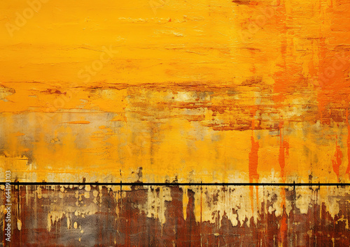 textured orange and yellow surface photograph
