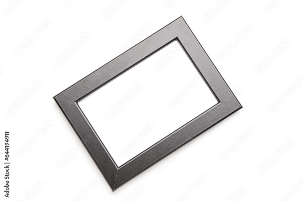 Blank picture frame on white background Blank picture frame on white background