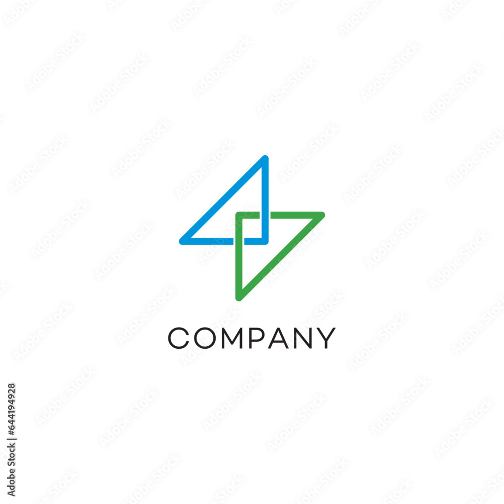 Media marketing consulting play music conversation, communication Logo, design, brand identity, icon, trademark, company logo, monogram editable
