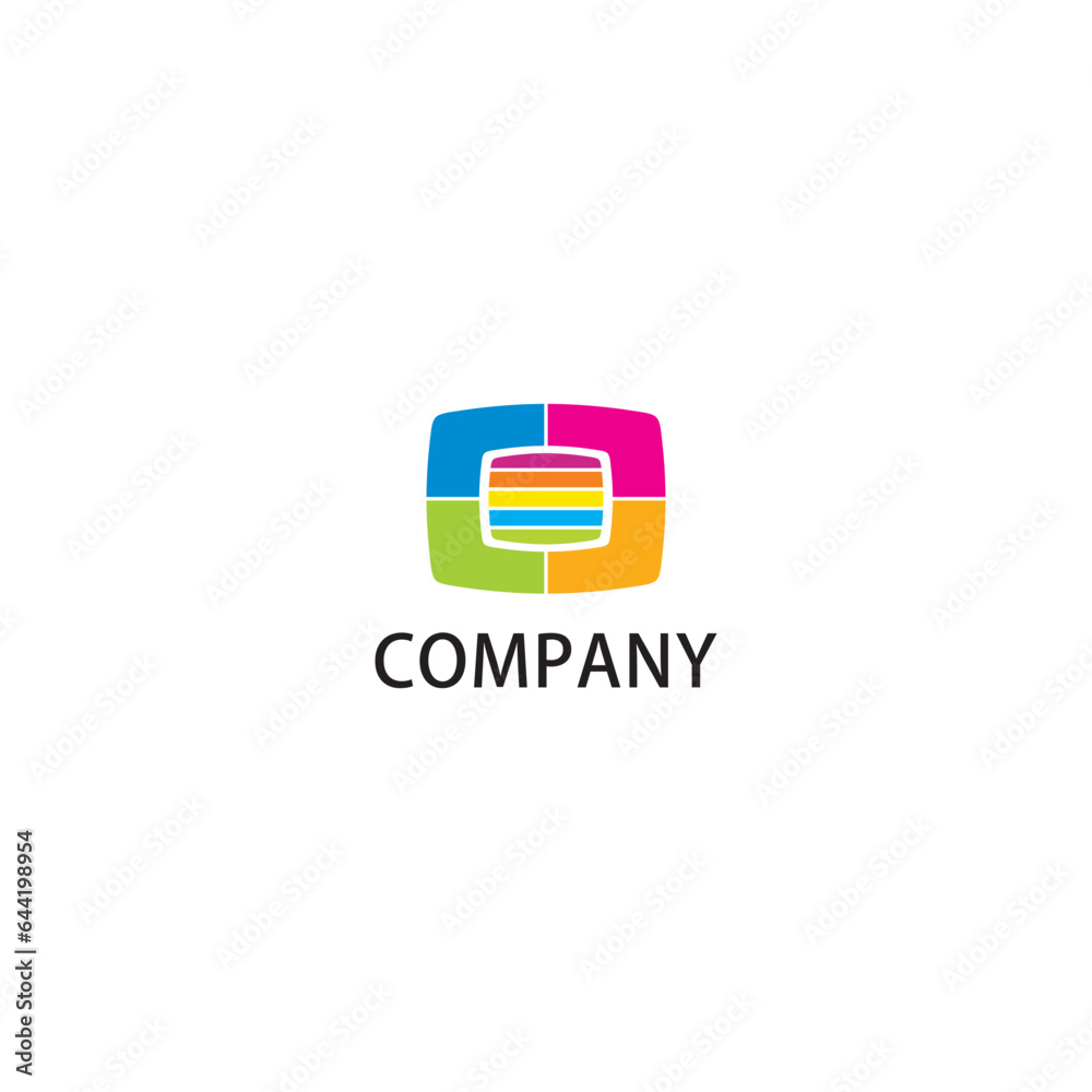 Media Logo, design, brand identity, icon, trademark, company logo, monogram editable Media Logo, design, brand identity, icon, trademark, company logo, monogram editable