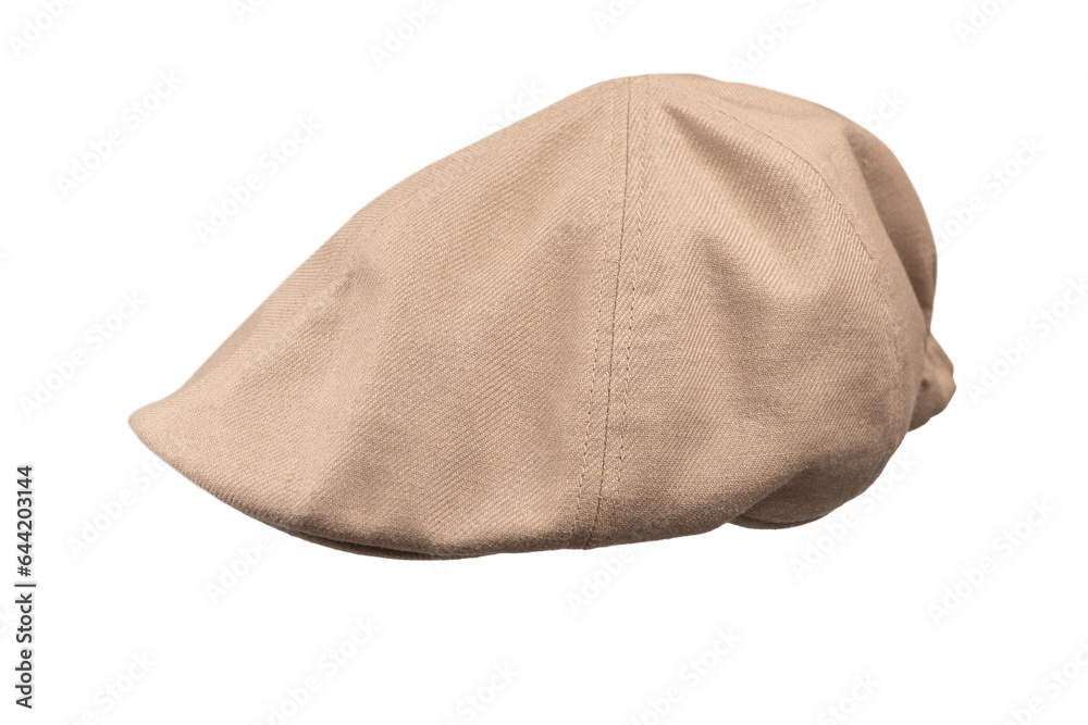 Ascot cap isolated on a white background. Ascot cap isolated on a white background.