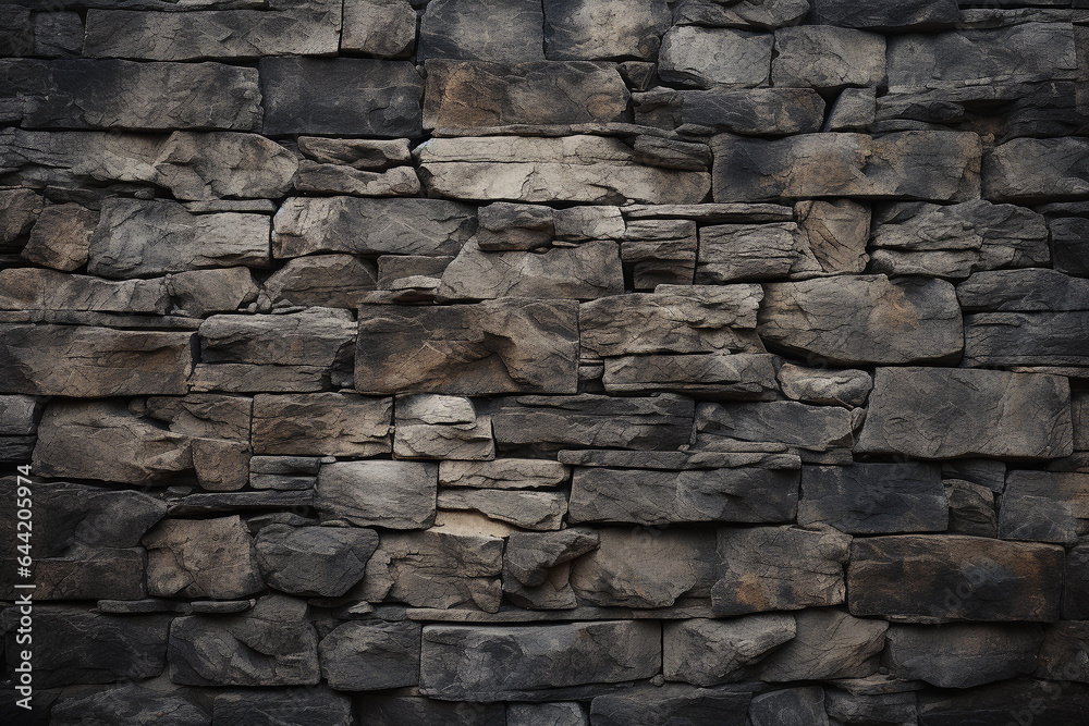 Background of oblong gray stone Background of oblong gray stone
