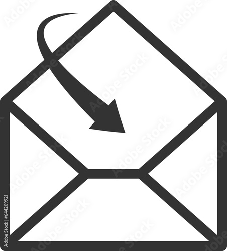 Set envelop icons letter. Envelope icon vector template. Mail symbol element. Mailing sign for web or print design.