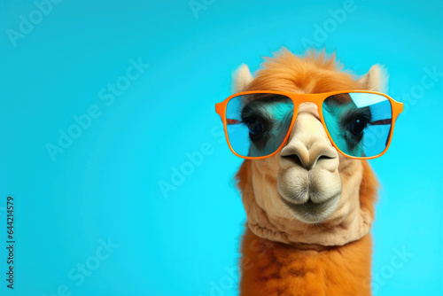 Cool Camel: Sunglasses Style © AIproduction