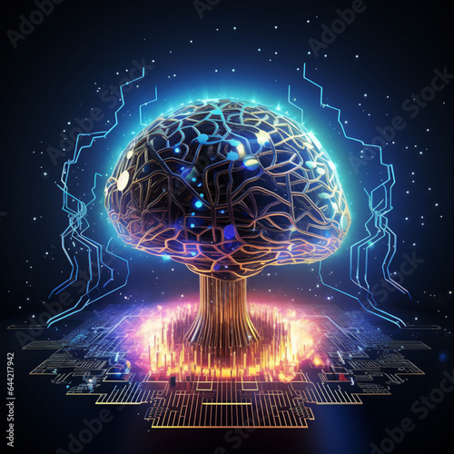 artificial intelligence symbolic brain  Iota photo
