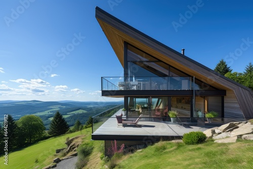 Modern mountain chalet