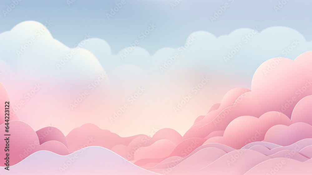 abstract colorful background with waves