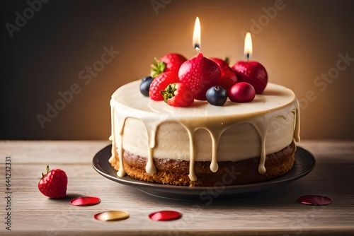 cake with candle