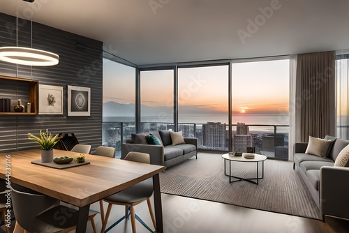 modern kitchen interior