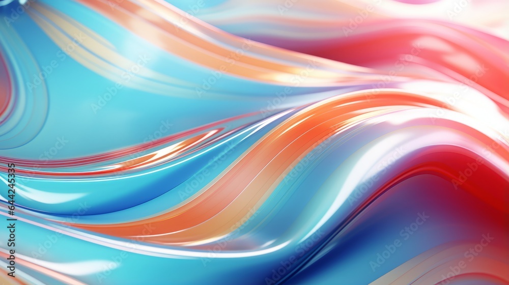 Colorful wave liquid metallic abstract background Colorful wave liquid metallic abstract background