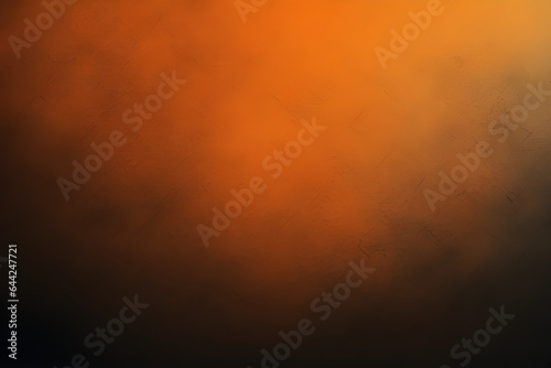 Vibrant Gradient Background in Orange and Black, Textured for Striking Web Banner Design