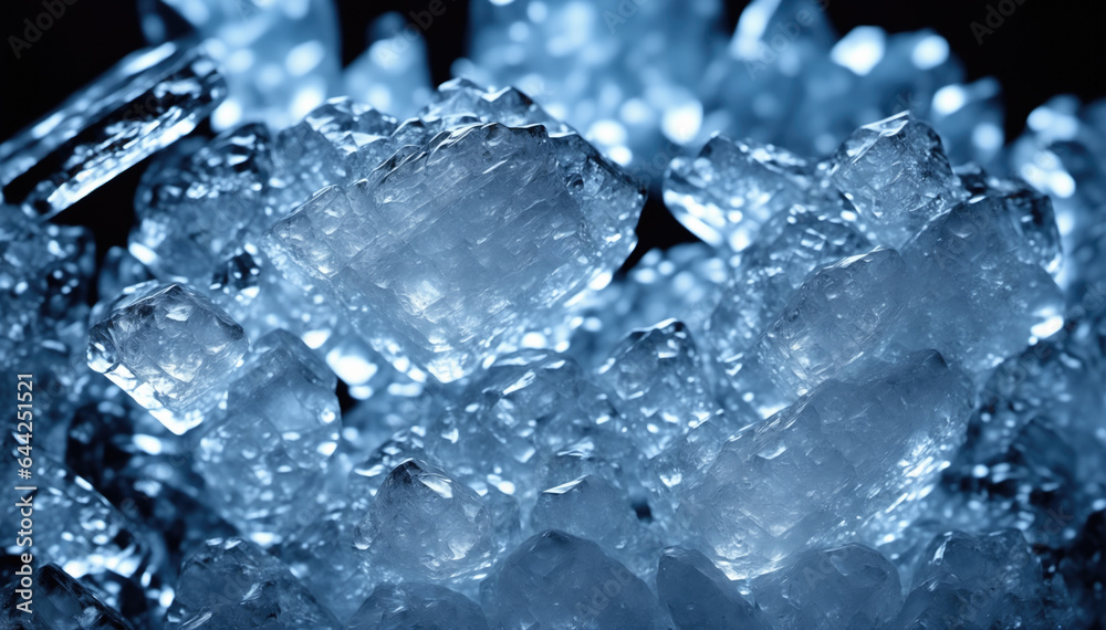 Frozen Ice Water Texture Close-Up. Ideal for health and wellness marketing, representing the purity of ice-cold hydration. Frozen Ice Water Texture Close-Up. Ideal for health and wellness marketing, representing the purity of ice-cold hydration.