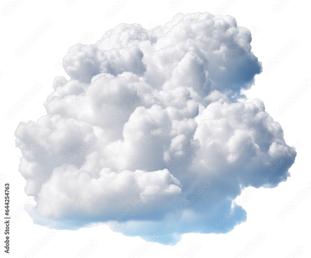 White cloud isolated. White cloud isolated.