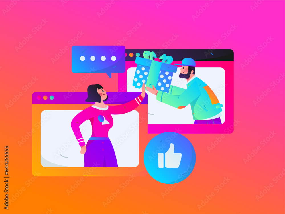 Business People Flat Vector Concept Operation Hand Drawn Illustration
Business People Flat Vector Concept Operation Hand Drawn Illustration