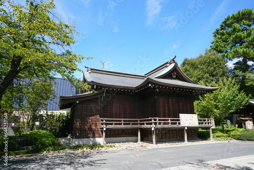 松陰神社の舞台