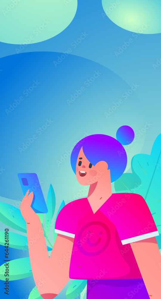 Business People Flat Vector Concept Operation Hand Drawn Illustration Business People Flat Vector Concept Operation Hand Drawn Illustration