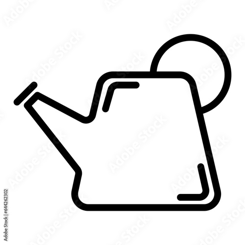 watering can icon, line icon style