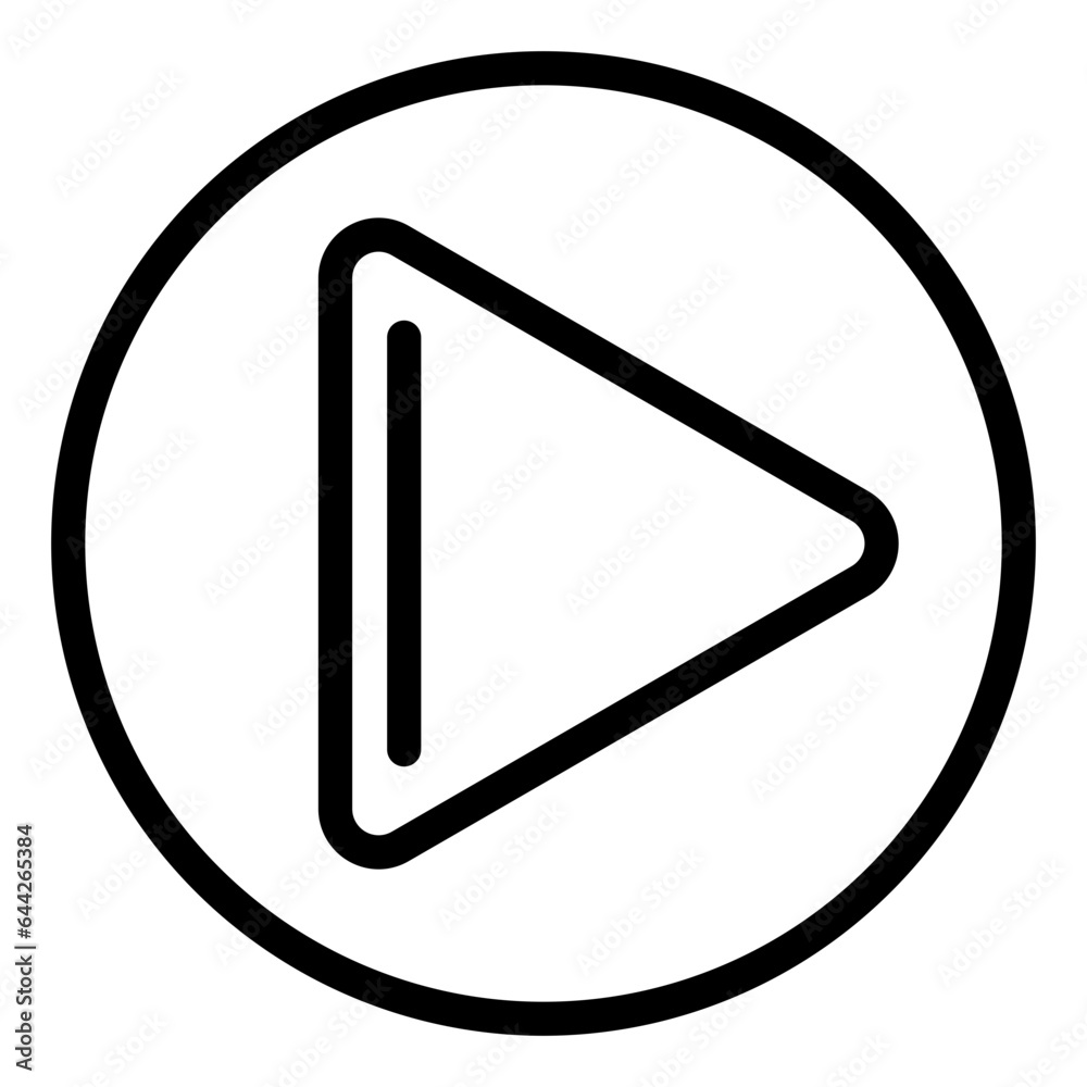 button icon line style vector button icon line style vector
