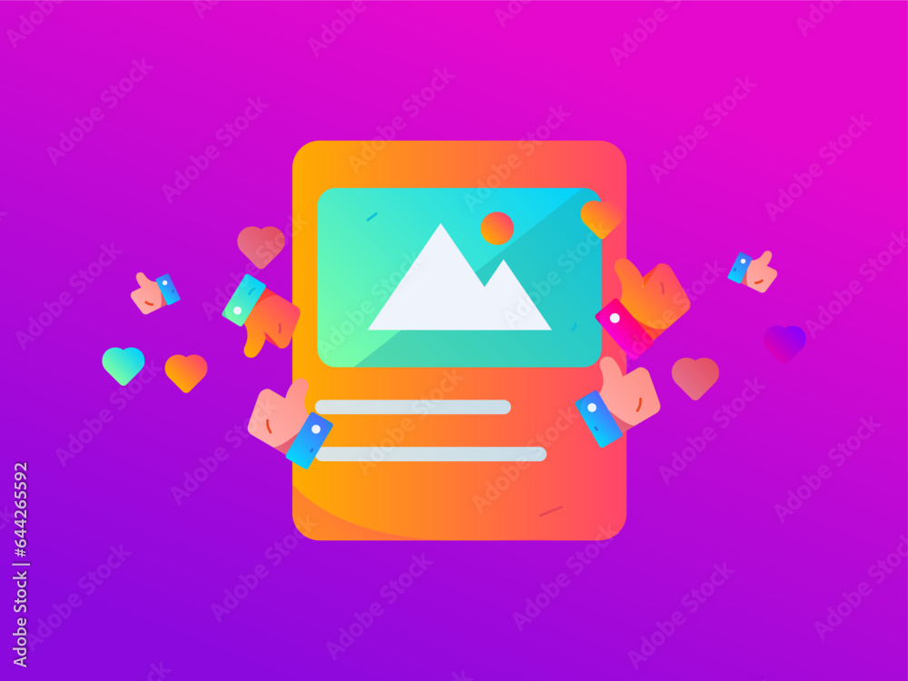 Virtual characters social communication concept business flat vector hand drawn illustration Virtual characters social communication concept business flat vector hand drawn illustration
