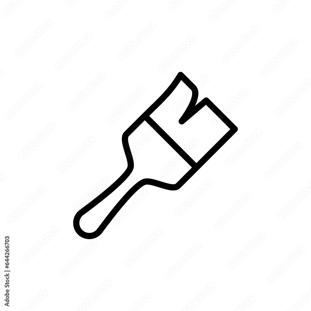 paint brush icon vector design templates