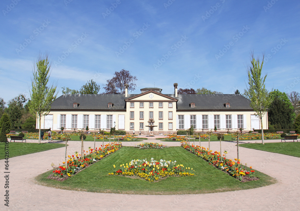 The Josephine pavilion in the Park de l'Orangerie, Strasbourg Alsace France