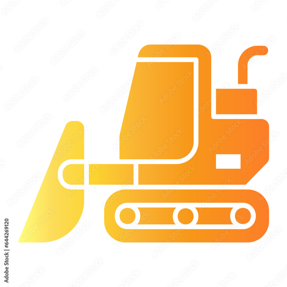 Obraz premium heavy equipment icon