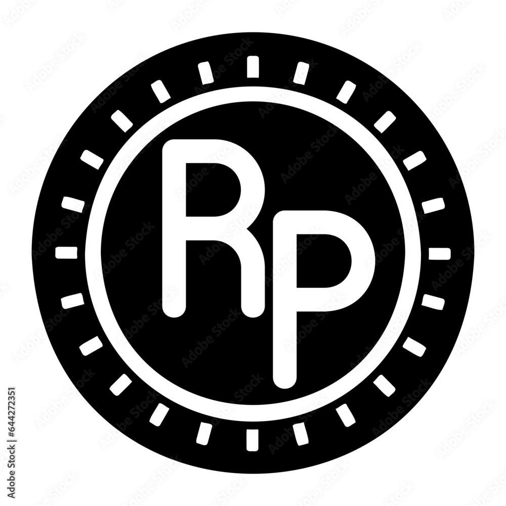 Fototapeta premium coin icon