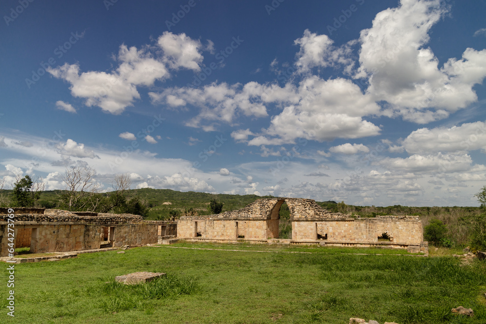 Zona arqueológica de Oxkintok, Yucatán, México
