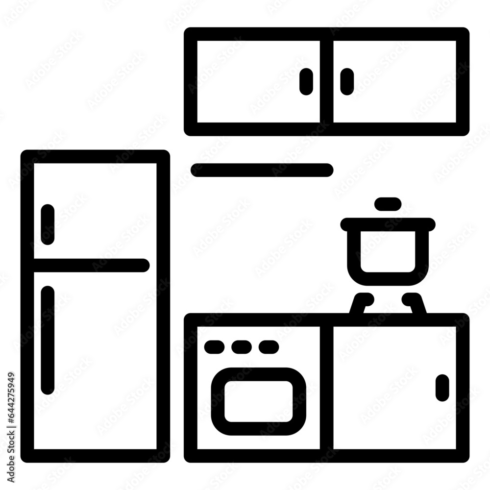 fence icon, line color icon style fence icon, line color icon style