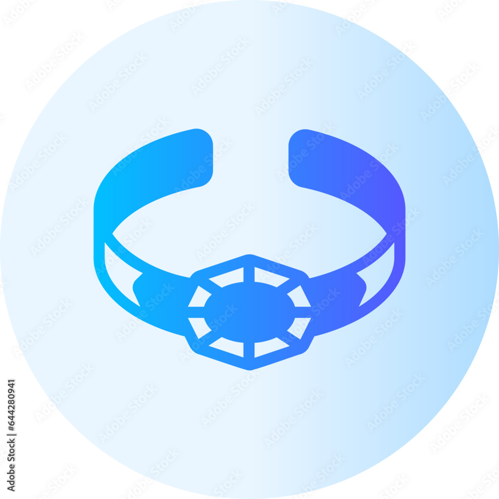 bangle gradient icon bangle gradient icon
