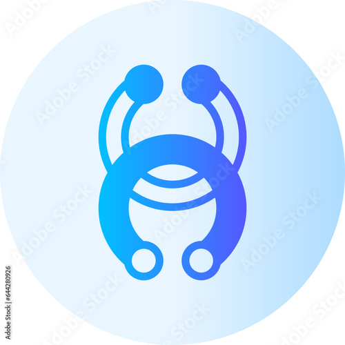 piercing gradient icon