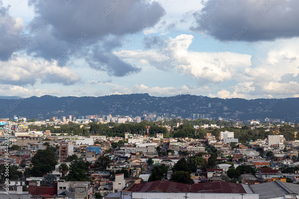 view of Guatemala city