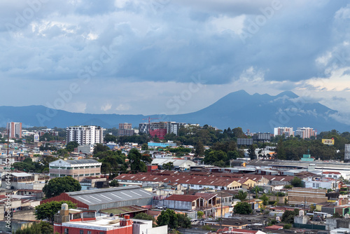 view of the Guatemala city from high above
