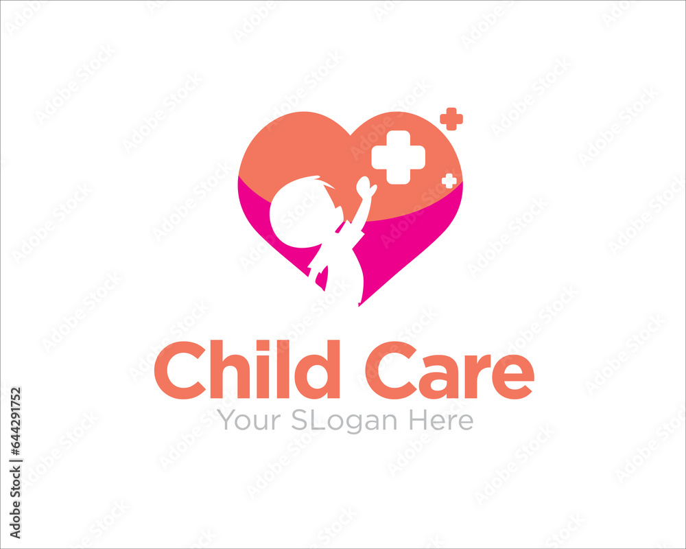 love child health care logo designs 