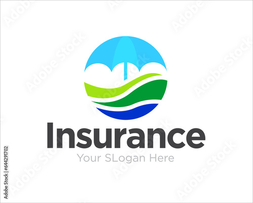 umbrella insurance logo designs for medical protection