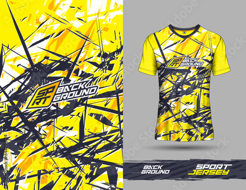 Tshirt sports grunge texture background for soccer jersey, downhill, cycling, football, gaming.