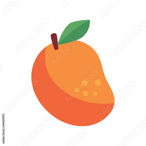 mango fresh fruit icon