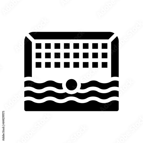 waterpolo glyph icon