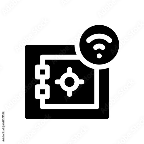 safebox glyph icon