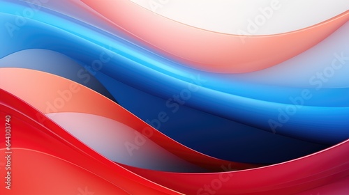 Colorful abstract background. Red and blue silk for backdrop, banner, page view and media advertisement.