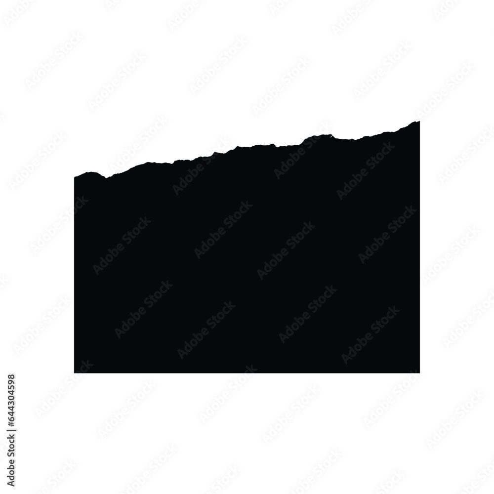 Obraz premium Paper crack up side