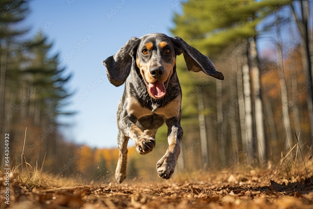 Bluetick Coonhound - Portraits of AKC Approved Canine Breeds Bluetick Coonhound - Portraits of AKC Approved Canine Breeds