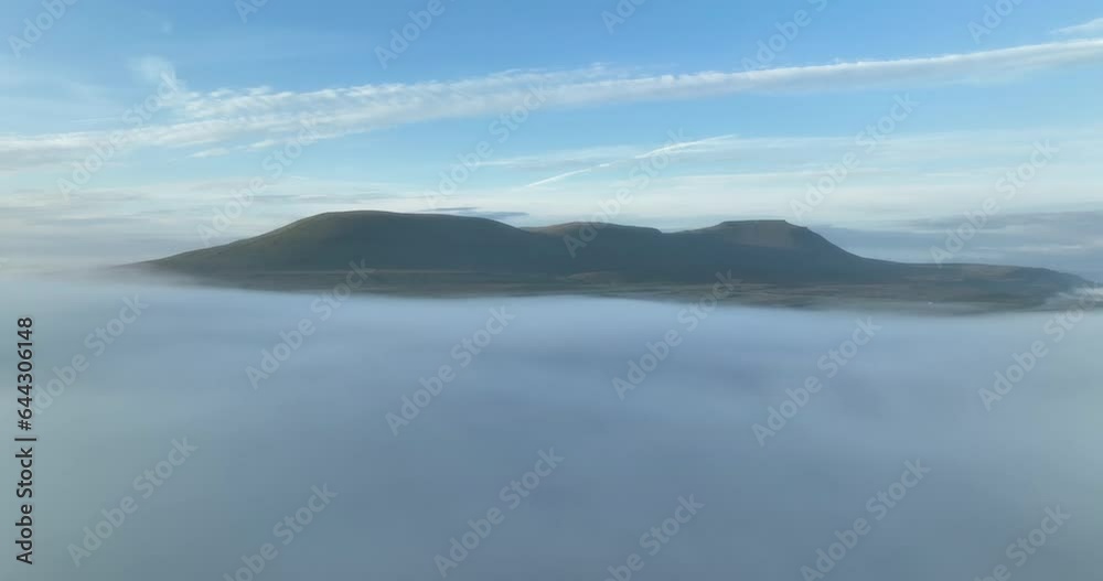 Flying above the clouds in Ribblesdale Flying above the clouds in Ribblesdale